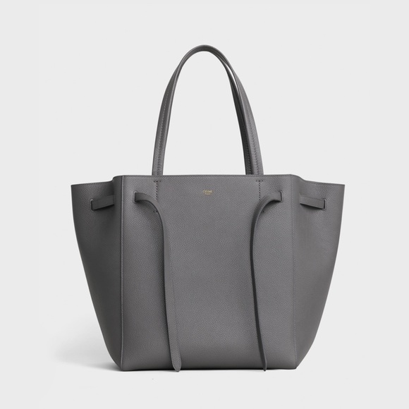 Celine - SMALL CABAS PHANTOM IN SOFT GRAINED CALFSKIN - Grey - Picture 9 of 9